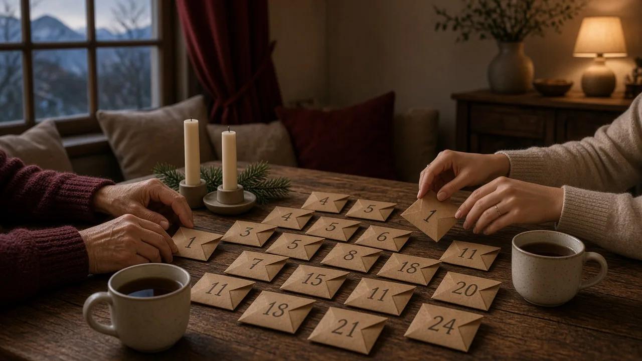 Calendario de Adviento para parejas: Ideas que duran 24 días